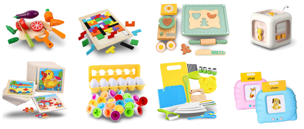 Jeux et jouet montessori pour enfant